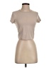 Uniqlo Tan Short Sleeve Turtleneck Size S - photo 1