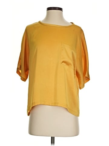 R | Label Short Sleeve Top (view 1)