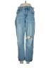 Madewell Hearts Blue Jeans Size 27 waist (petite) - photo 1