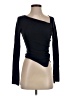 Zara Black Long Sleeve Top Size S - photo 1
