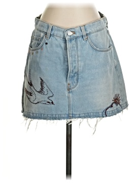 Trafaluc by Zara Denim Skirt (view 1)