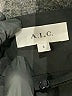 A.L.C. 100% Cotton Solid Black Cocktail Dress Size 6 - photo 7