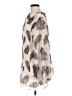 Unbranded 100% Polyester Animal Print Ivory 3/4 Sleeve Blouse Size M - photo 5