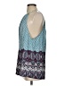 Millau 100% Rayon Teal Sleeveless Blouse Size XS - photo 5