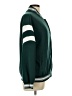 New Look 100% Polyester Stripes Green Track Jacket Size L - photo 4