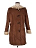 Coldwater Creek 100% Polyester Brown Coat Size M (petite) - photo 1