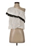 ASOS 100% Cotton White Sleeveless Blouse Size 0 - photo 1