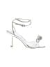 Unbranded Silver Sandals Size 7 - photo 1