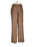 Talbots 100% Cotton Chevron-herringbone Brown Dress Pants Size 8 (petite) - photo 1