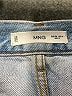 MNG 100% Cotton Hearts Blue Jeans Size 6 - photo 4