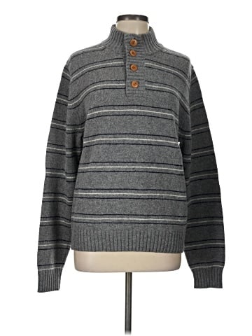 Brooks Brothers Red Fleece Wool Pullover Sweater (view 1)