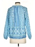 Jude Connally Blue 3/4 Sleeve Blouse Size S - photo 2