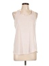 Nike 100% Polyester Ivory Sleeveless T-Shirt Size L - photo 1