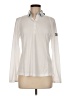 DUNNING 100% Polyester Ivory White Long Sleeve Polo Size M - photo 1