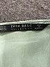 Zara Basic Solid Green Casual Dress Size XS - photo 7