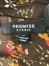 Premise Studio 100% Polyester Floral Black Long Sleeve Blouse Size M - photo 7