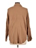 Blush Brown Long Sleeve Button-Down Shirt Size L - photo 2