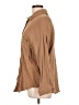 Blush Brown Long Sleeve Button-Down Shirt Size L - photo 5