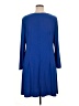 Taylor Solid Blue Casual Dress Size 16 - photo 2