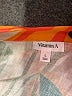 Vitamin A Tropical Orange Short Sleeve Blouse Size L - photo 7