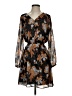 Daniel Rainn 100% Polyester Paisley Brown Cocktail Dress Size S - photo 1