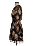 Daniel Rainn 100% Polyester Paisley Brown Cocktail Dress Size S - photo 5