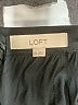 Ann Taylor LOFT 100% Polyester Black Long Sleeve Blouse Size XXL - photo 7