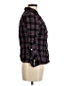 Ruby Rd. Plaid Purple 3/4 Sleeve Button-Down Shirt Size M - photo 4
