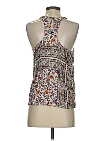 Lavender Brown Sleeveless Blouse (view 2)