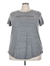Torrid Gray Active T-Shirt Size 3X Plus (3) - photo 1
