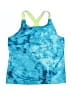 Lands' End Tie-dye Blue Rash Guard Size 10 - photo 1