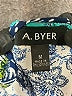A. Byer 100% Polyester Blue 3/4 Sleeve Blouse Size M - photo 7