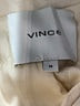 Vince. 100% Polyester Ivory Trenchcoat Size M - photo 6