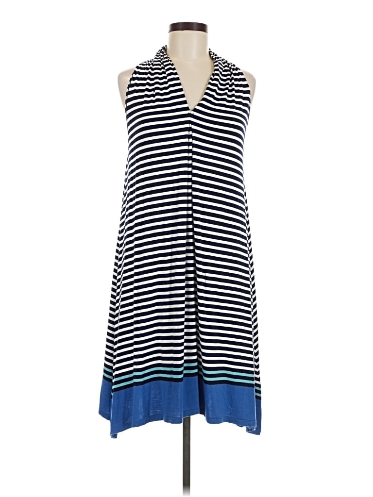 Pre-owned Max Studio Casual Dress In Blue