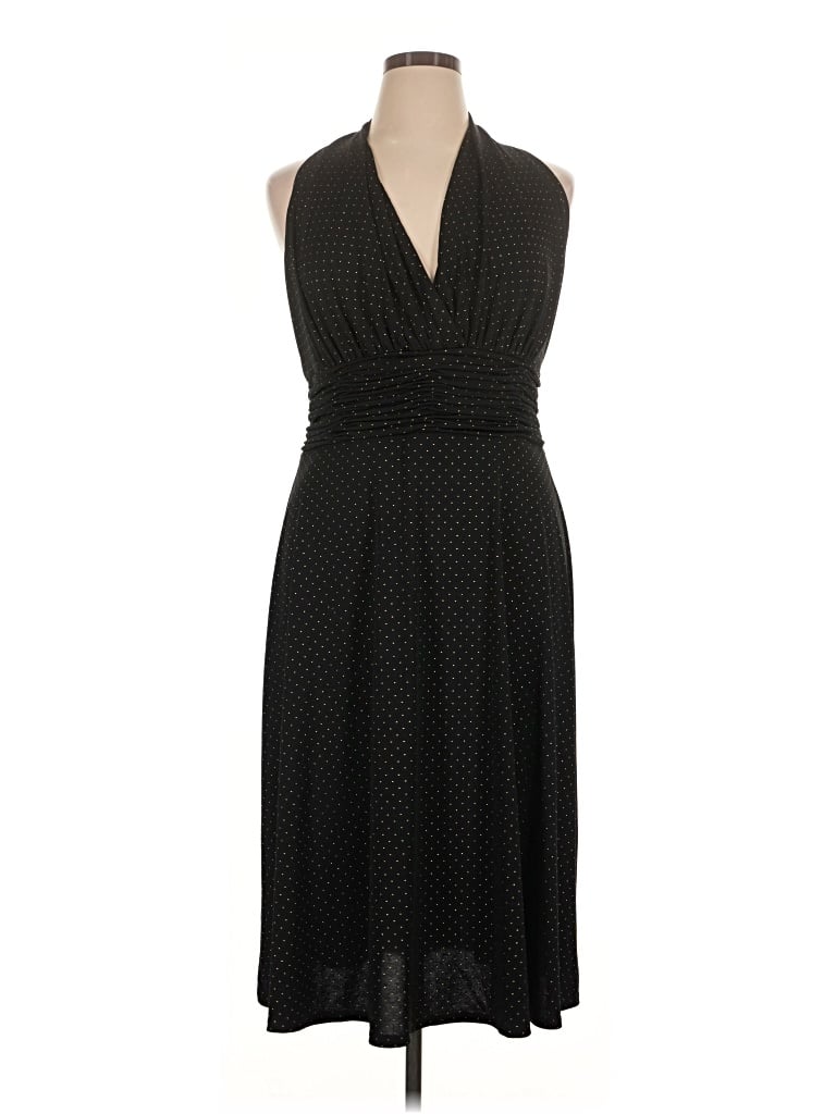 Pre-owned Evan Picone Cocktail Dress In Black