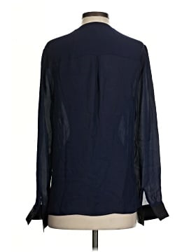 L'Agence Long Sleeve Silk Top (view 2)