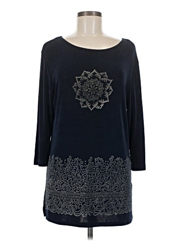 Nina Piccalino 3/4 Sleeve Top (view 1)