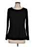 Active by Old Navy Black 3/4 Sleeve T-Shirt Size Lg Petite - photo 1