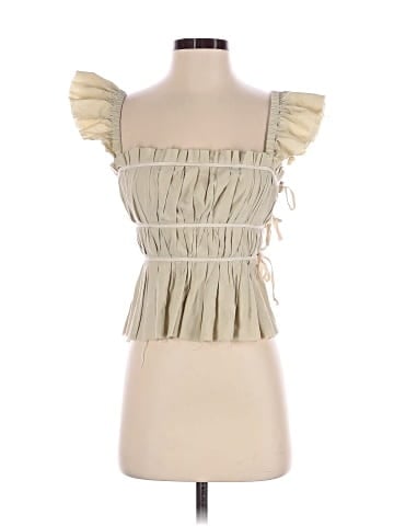Free People Short Sleeve Blouse (view 1)