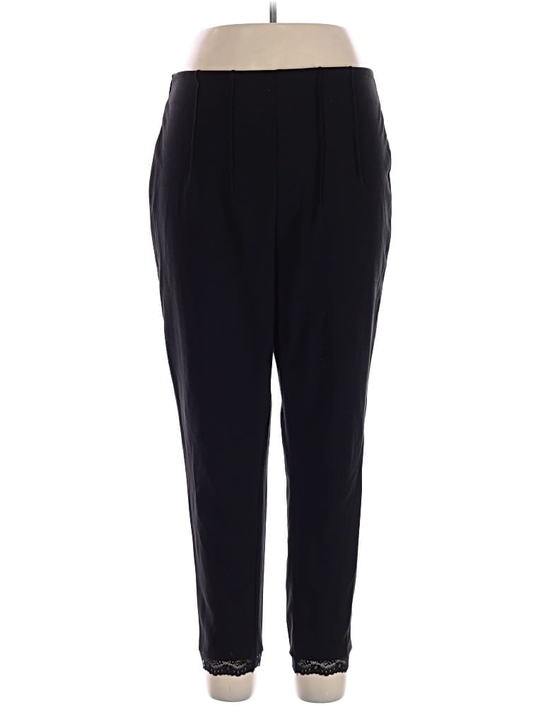 Pre-owned Shein Curve Dress Pants In Black