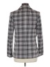 ALEXACHUNG Plaid Multi Color Gray Blazer Size 6 - photo 2