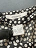 DressBarn Polka Dots Black Casual Skirt Size 10 - photo 4