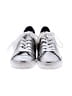 Tommy Hilfiger 100% Leather Silver Sneakers Size 7 - photo 2