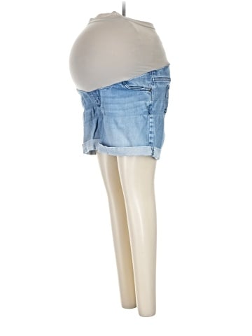 Indigo Blue Denim Shorts (view 1)