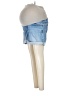 Indigo Blue Blue Denim Shorts Size XS Maternity - photo 1