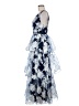 Lulus 100% Polyester Blue Cocktail Dress Size XS - photo 5