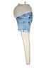 Indigo Blue Blue Denim Shorts Size XS Maternity - photo 5