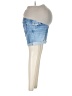 Indigo Blue Blue Denim Shorts Size XS Maternity - photo 4