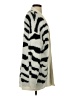 Line & Dot Animal Print Ivory Cardigan Size S - photo 4