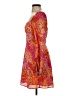 Steve Madden 100% Polyester Paisley Orange Cocktail Dress Size 2 - photo 5